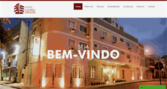 Desktop Screenshot of hotelcastromendes.com.br